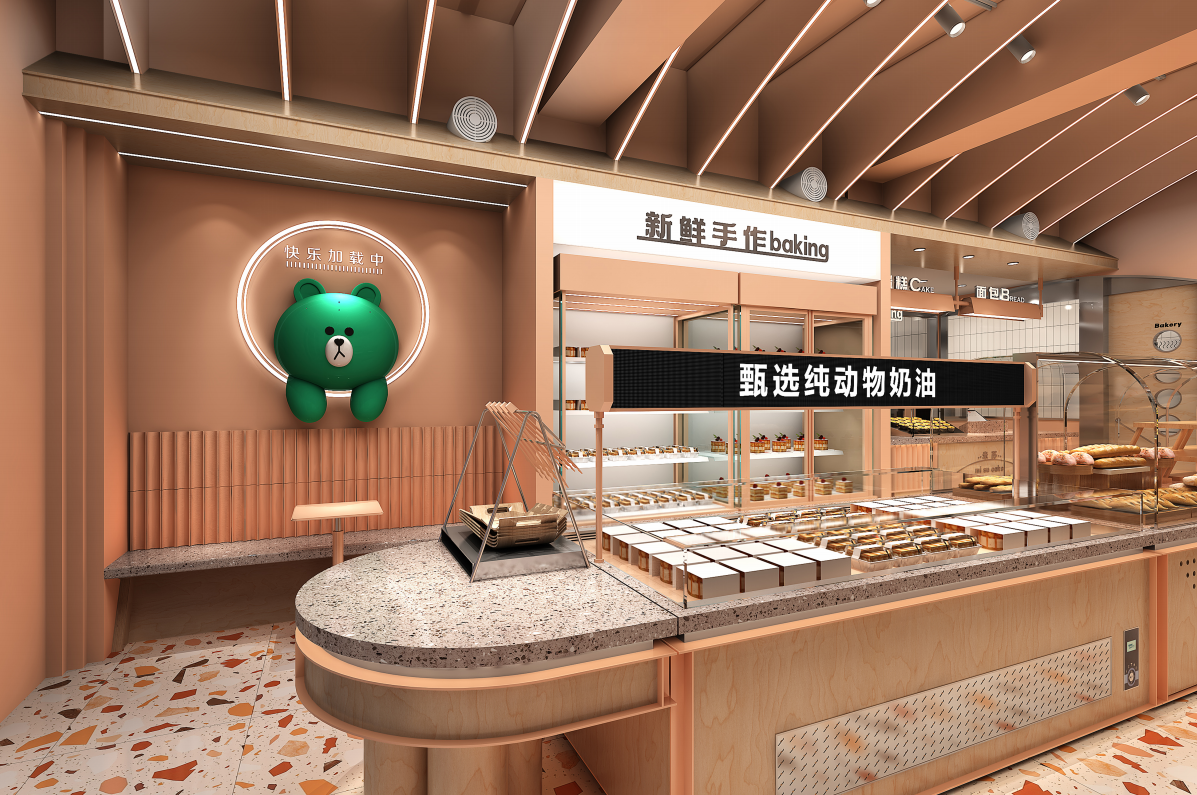 蛋糕店展示柜
